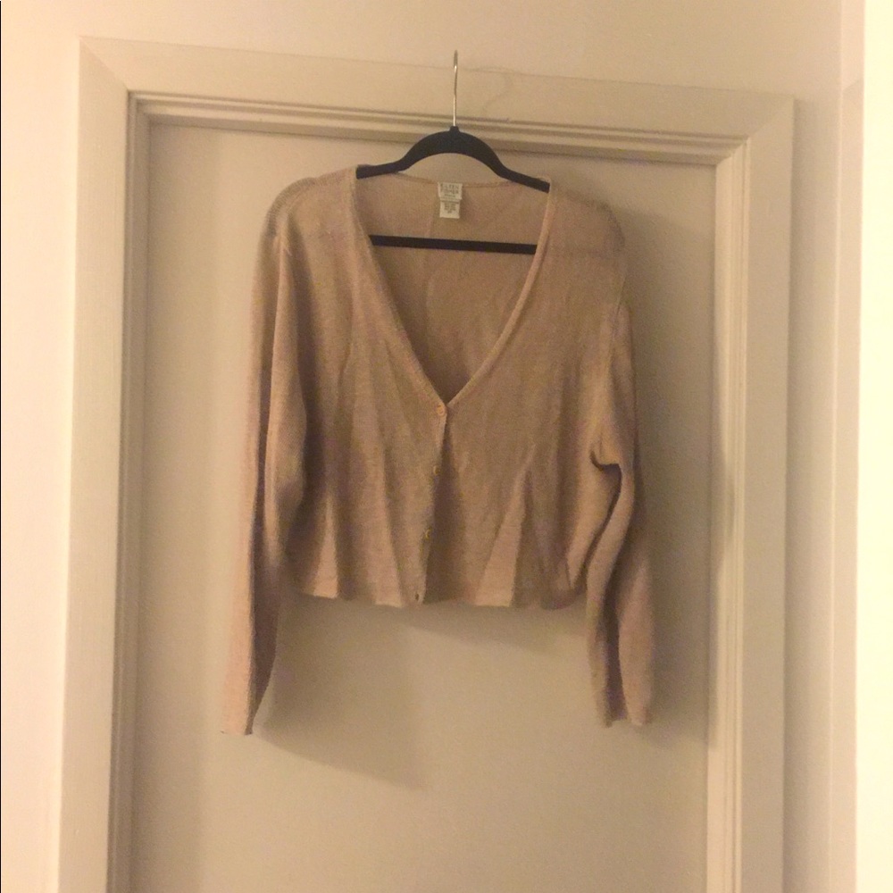 Eileen Fisher linen cardigan